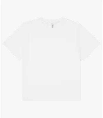 Bella+Canvas Bella Ladies Heavy Boxy T-Shirt in White
