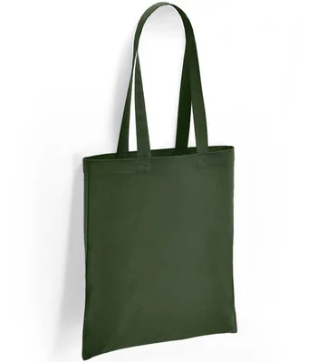 Brand Lab Brand Lab Cotton Long Handle Shopper in Forest Green