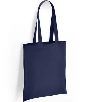 Brand Lab Brand Lab Cotton Long Handle Shopper in Navy