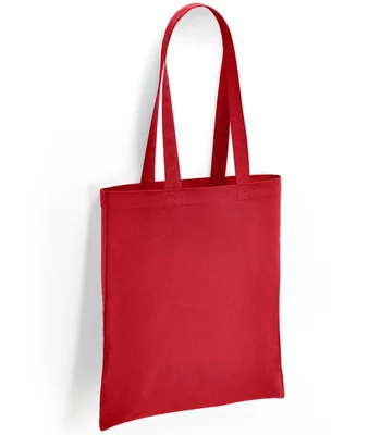 Brand Lab Brand Lab Cotton Long Handle Shopper in Red