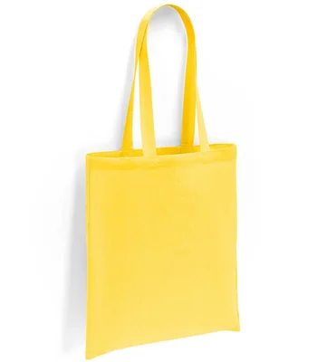 Brand Lab Brand Lab Cotton Long Handle Shopper in Yellow