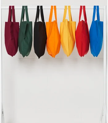 Brand Lab Brand Lab Cotton Short Handle Shopper in Burgundy