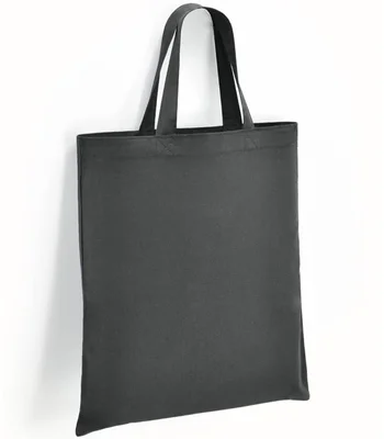 Brand Lab Brand Lab Cotton Short Handle Shopper in Charcoal