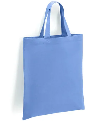 Brand Lab Brand Lab Cotton Short Handle Shopper in Denim Blue