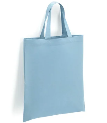 Brand Lab Brand Lab Cotton Short Handle Shopper in Light Blue