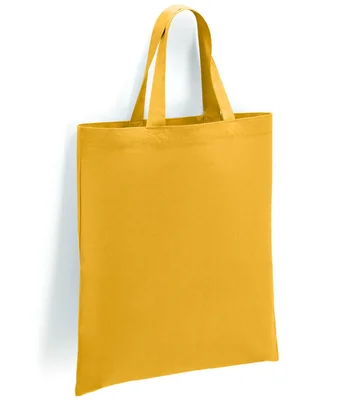 Brand Lab Brand Lab Cotton Short Handle Shopper in Mustard