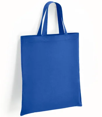 Brand Lab Brand Lab Cotton Short Handle Shopper in Royal Blue