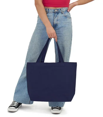 Brand Lab Brand Lab Oversized Tote Bag in Navy