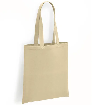 Brand Lab Brand Lab Organic Cotton Long Handle Shopper in Natural