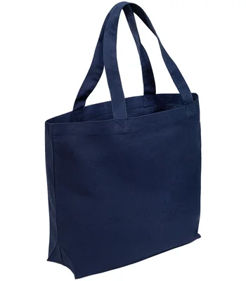 Brand Lab Brand Lab Organic Oversized Tote Bag in Navy