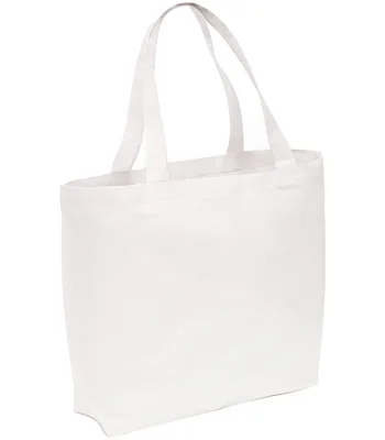 Brand Lab Brand Lab Organic Oversized Tote Bag in White