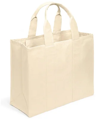 Brand Lab Brand Lab Canvas Wrap Tote Bag in Black/Black