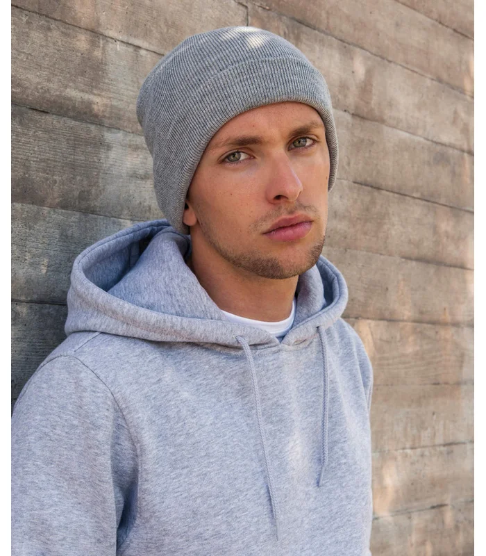 Build Your Brand Build Your Brand Heavy knit beanie