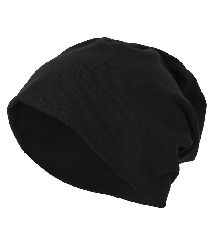 Build Your Brand Build Your Brand Jersey beanie in Black
