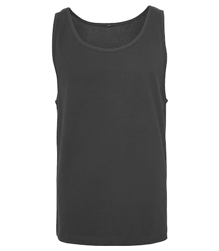 Build Your Brand Build Your Brand Jersey big tank in Black