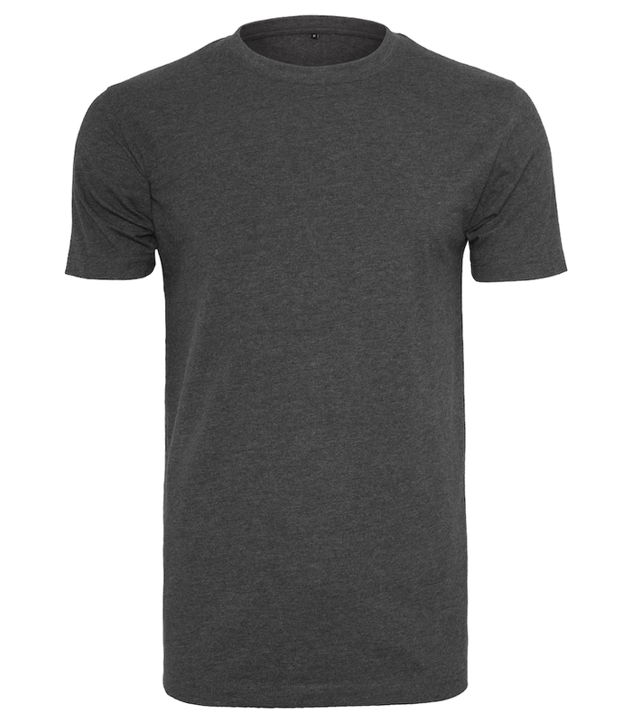Build Your Brand Build Your Brand T-shirt round-neck in Charcoal