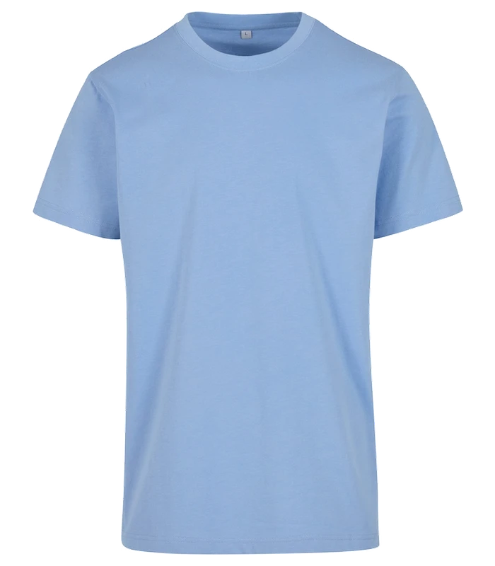 Build Your Brand Build Your Brand T-shirt round-neck in Powder Blue