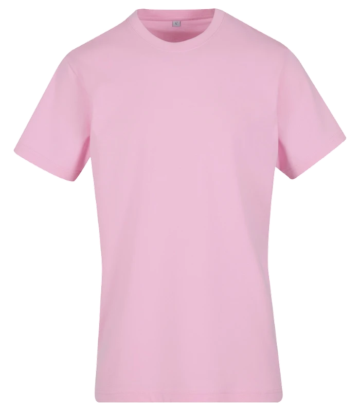 Build Your Brand Build Your Brand T-shirt round-neck in Soft Pink