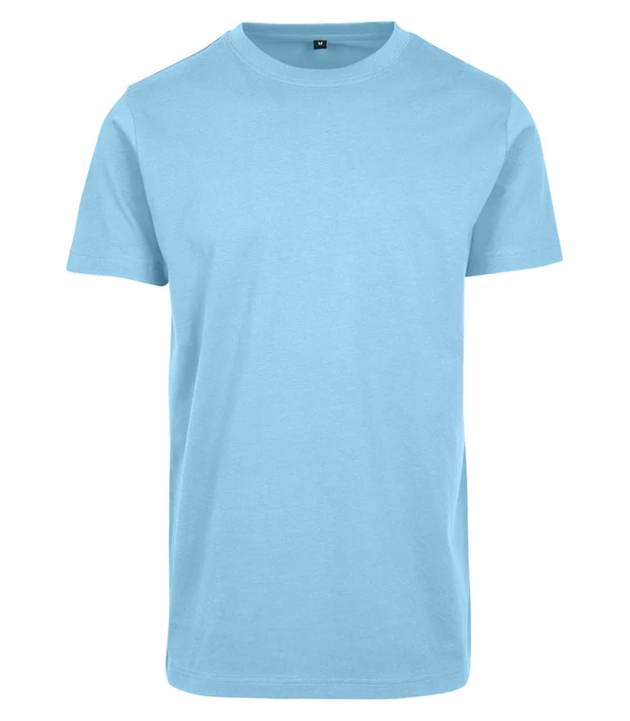 Build Your Brand Build Your Brand T-shirt round-neck in Baltic Blue*