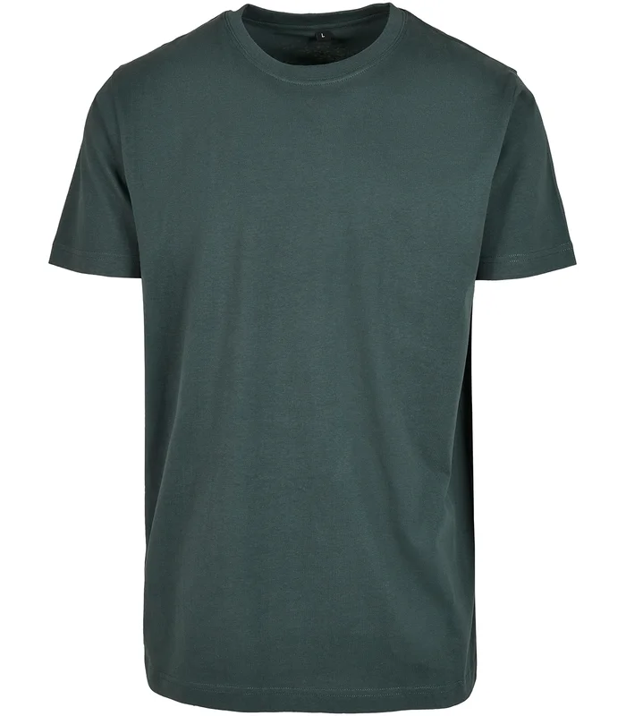 Build Your Brand Build Your Brand T-shirt round-neck in Bottle Green