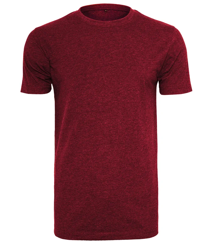 Build Your Brand Build Your Brand T-shirt round-neck in Burgundy