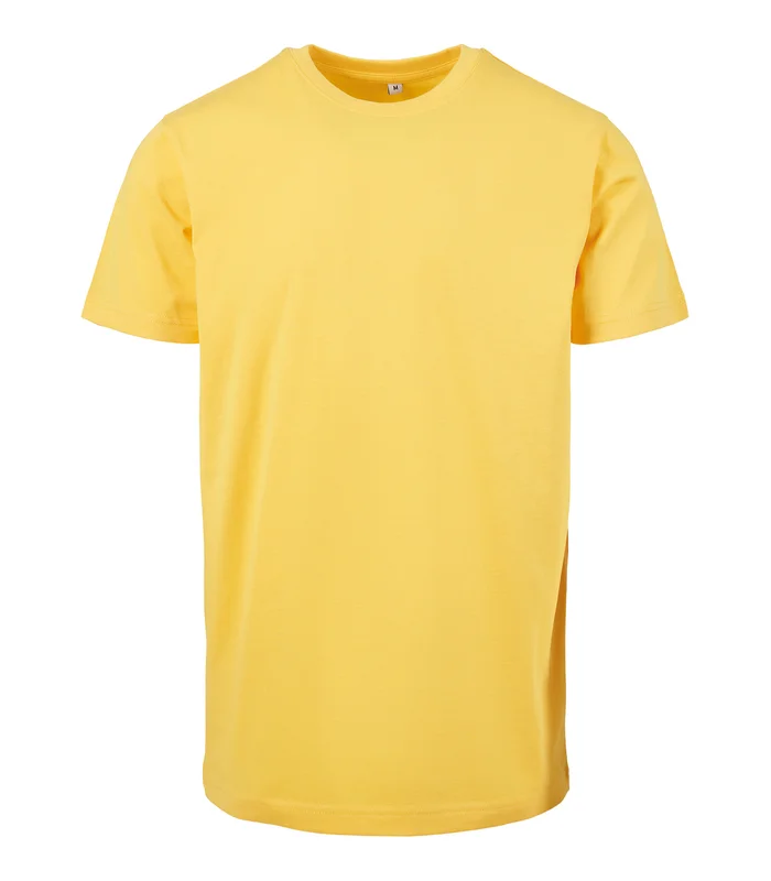 Build Your Brand Build Your Brand T-shirt round-neck in Taxi Yellow*