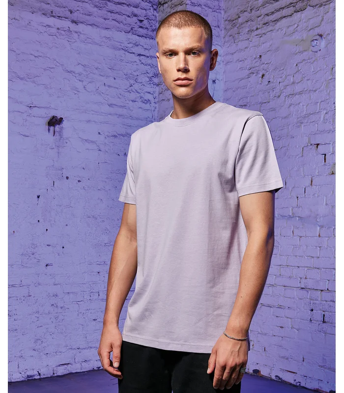 Build Your Brand Build Your Brand T-shirt round-neck in Baltic Blue*