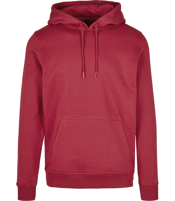 Build Your Brand Build Your Brand Heavy hoodie in Burgundy*