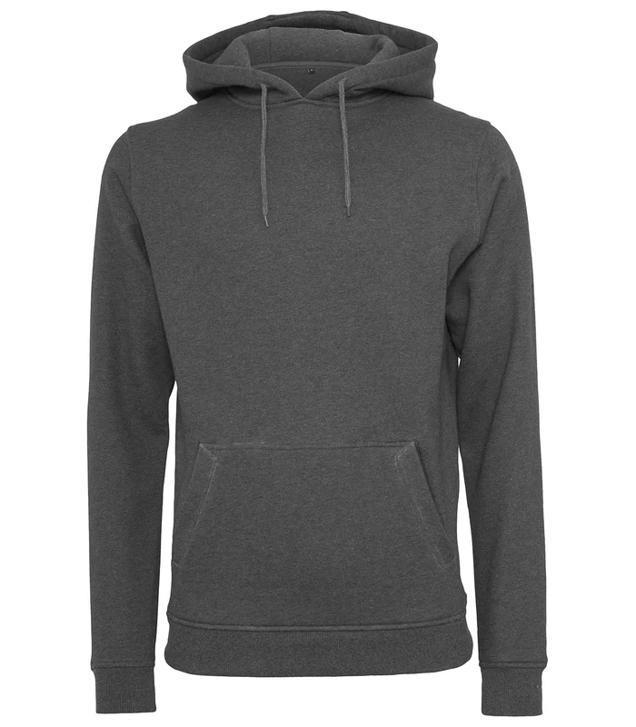 Build Your Brand Build Your Brand Heavy hoodie in Charcoal*