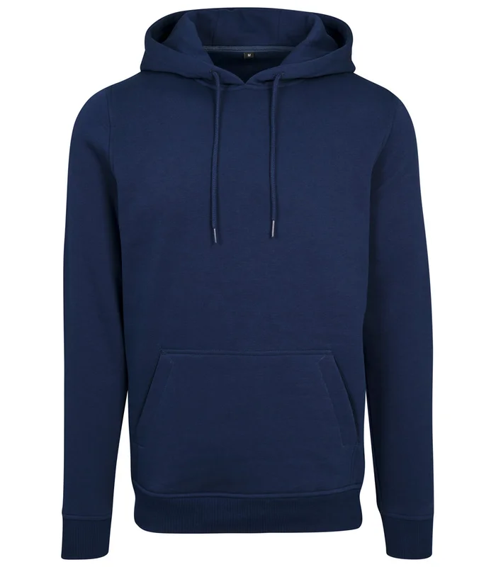 Build Your Brand Build Your Brand Heavy hoodie in Light Navy*