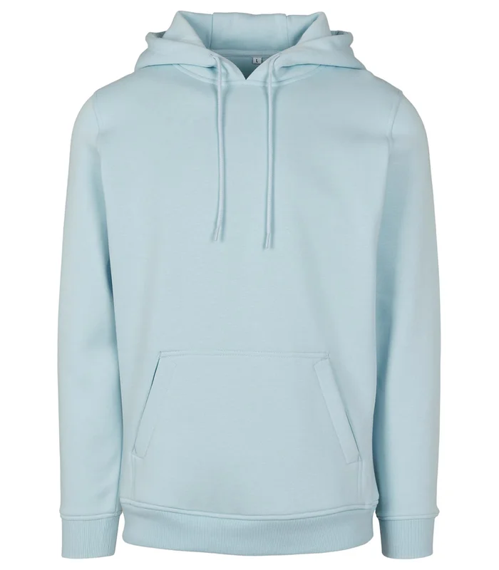 Build Your Brand Build Your Brand Heavy hoodie in Ocean Blue*