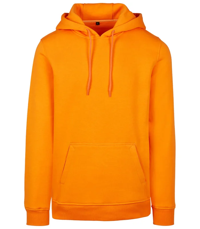 Build Your Brand Build Your Brand Heavy hoodie in Paradise Orange*