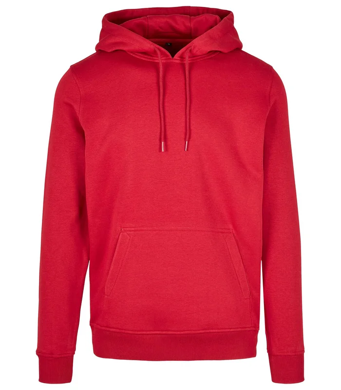 Build Your Brand Build Your Brand Heavy hoodie in Ruby*