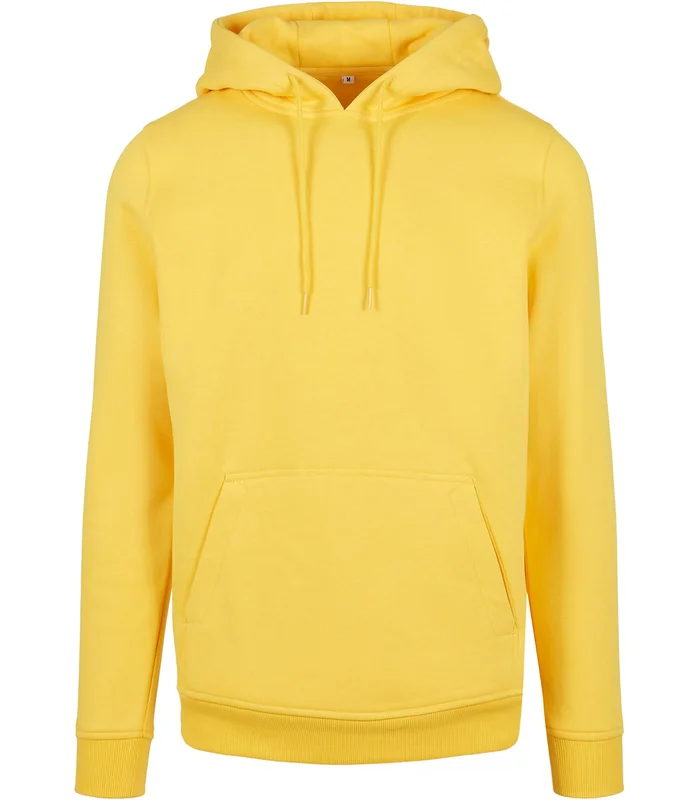 Build Your Brand Build Your Brand Heavy hoodie in Taxi Yellow*