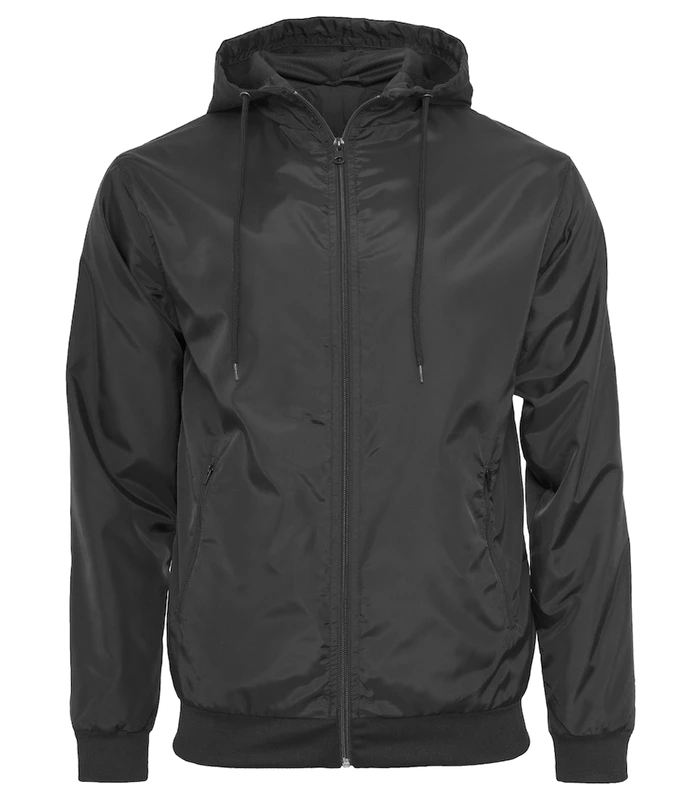 Build Your Brand Build Your Brand Wind runner in Black/Black