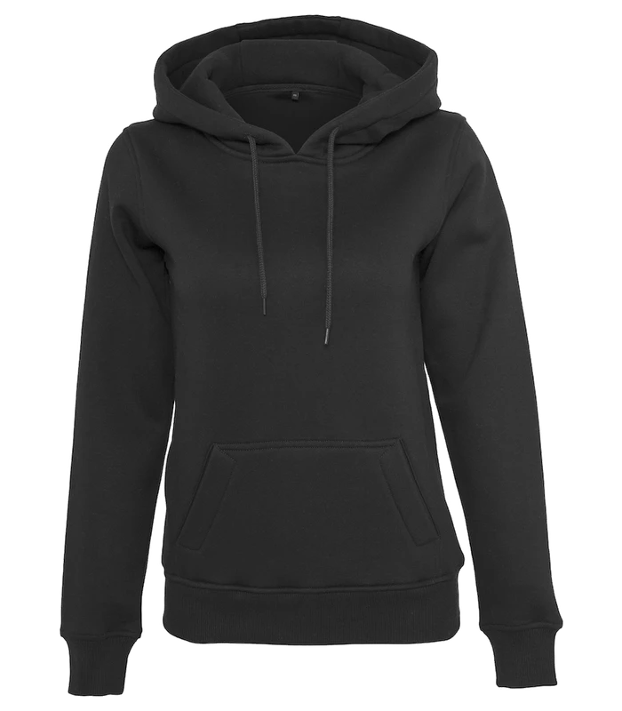 Build Your Brand Build Your Brand Women's heavy hoodie in Black