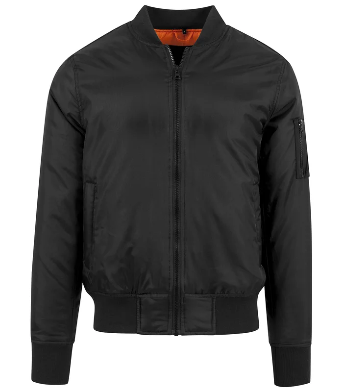 Build Your Brand Build Your Brand Bomber jacket in Black*