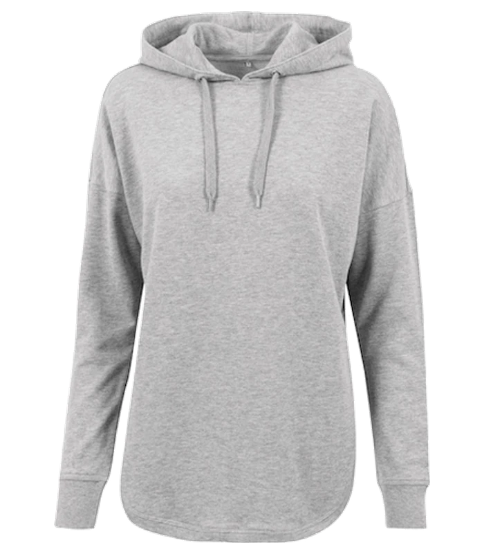 Build Your Brand Build Your Brand Women's oversized hoodie in Grey