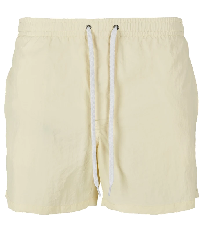 Build Your Brand Build Your Brand Swim shorts in Light Yellow