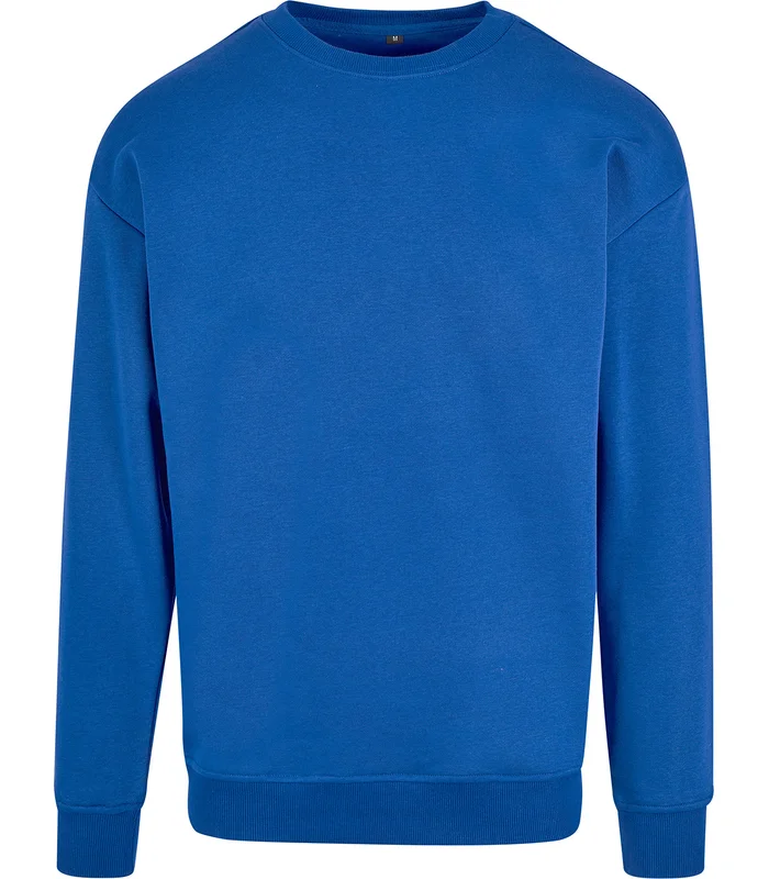 Build Your Brand Build Your Brand Sweat crew neck in Intense Blue*