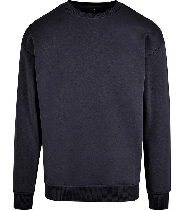 Build Your Brand Build Your Brand Sweat crew neck in Navy*