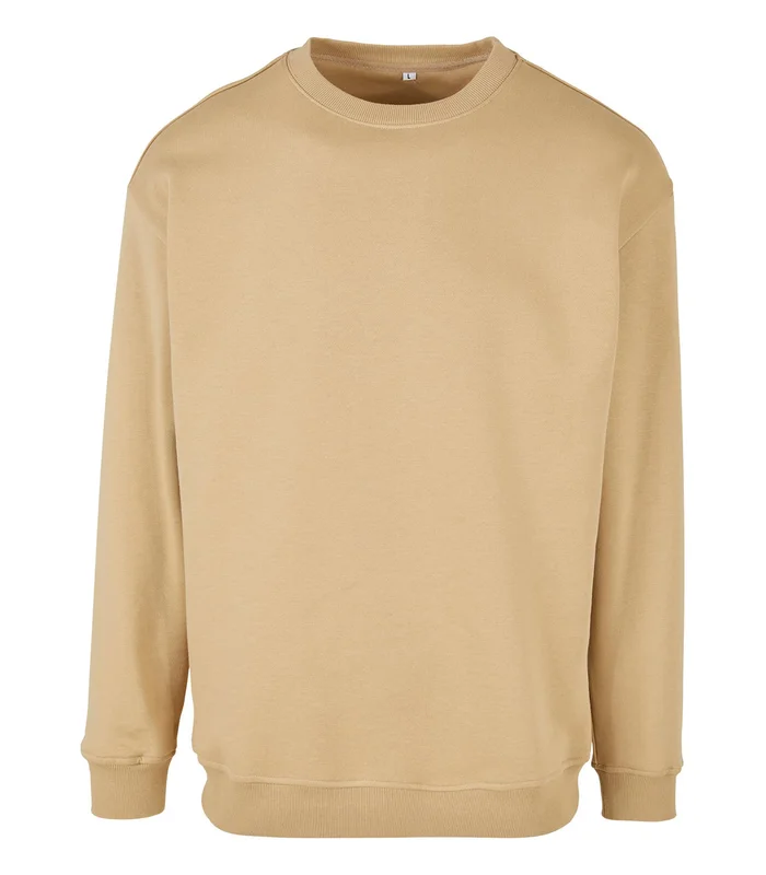 Build Your Brand Build Your Brand Sweat crew neck in Union Beige