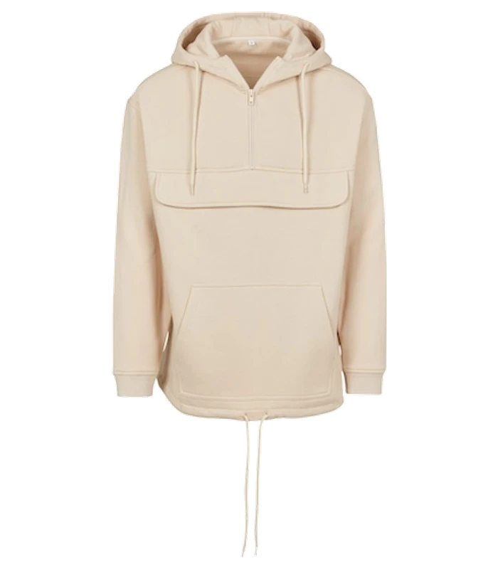 Build Your Brand Build Your Brand Sweat pullover hoodie in Sand