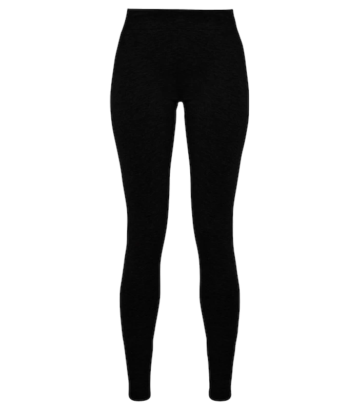 Build Your Brand Build Your Brand Women's stretch Jersey leggings in Black