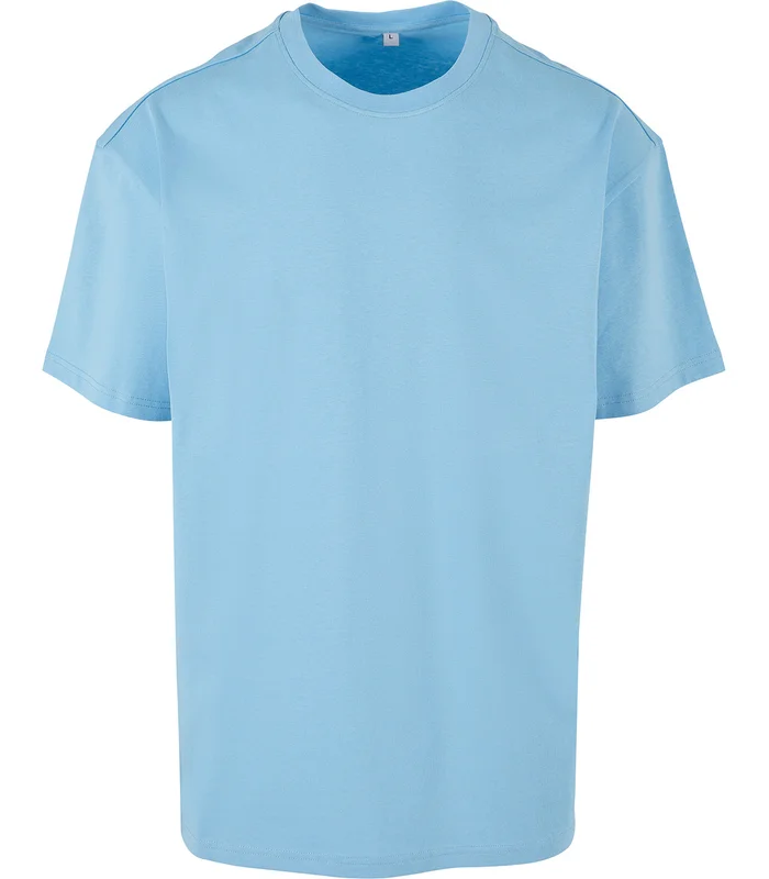 Build Your Brand Build Your Brand Heavy oversized tee in Baltic Blue*