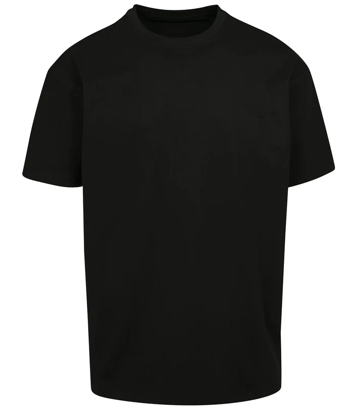 Build Your Brand Build Your Brand Heavy oversized tee in Black*
