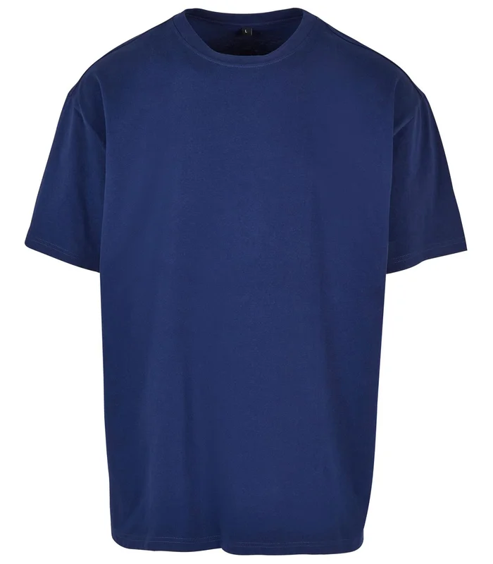 Build Your Brand Build Your Brand Heavy oversized tee in Dark Blue*