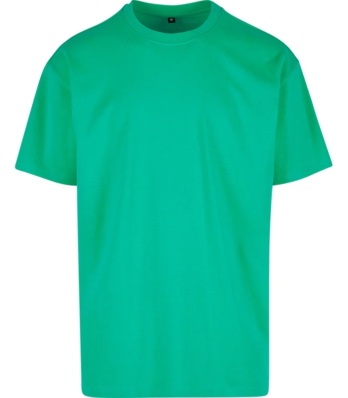Build Your Brand Build Your Brand Heavy oversized tee in Grass Green*