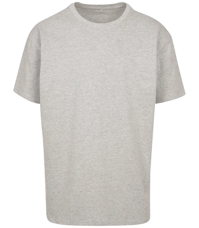 Build Your Brand Build Your Brand Heavy oversized tee in Grey
