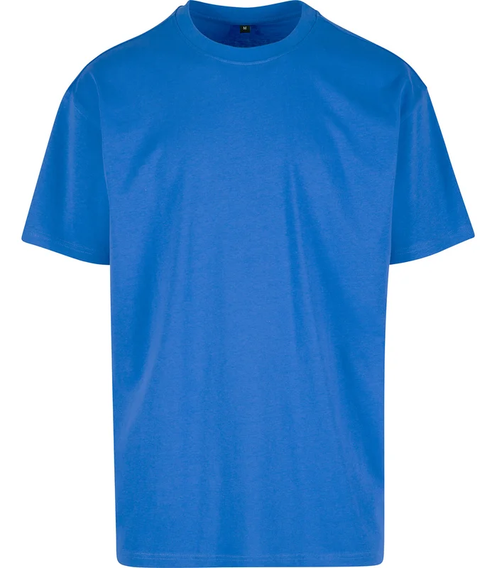 Build Your Brand Build Your Brand Heavy oversized tee in Intense Blue*